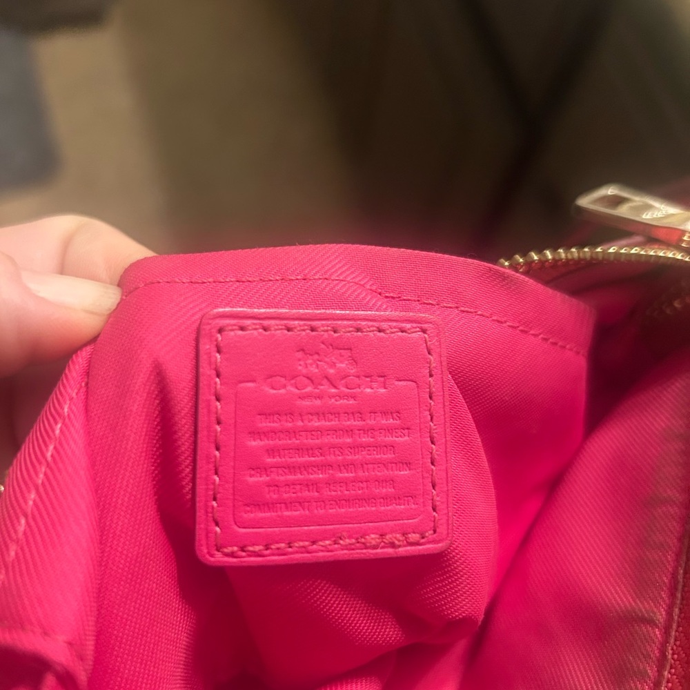 Coach Pink Crossbody Bag - Picture 11 of 11